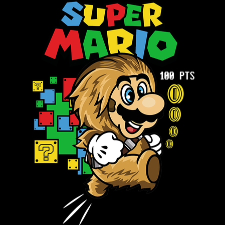 Koszulka Super Mario Bros. KOLOR KOSZULKI I FASON