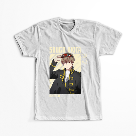 Koszulka Biała Gintama WYBIERZ KOLOR KOSZULKI I FASON