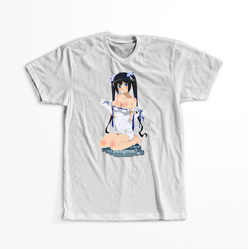 Koszulka Biała -  Is It Wrong to Try to Pick Up Girls in a Dungeon? - WYBIERZ KOLOR KOSZULKI I FASON