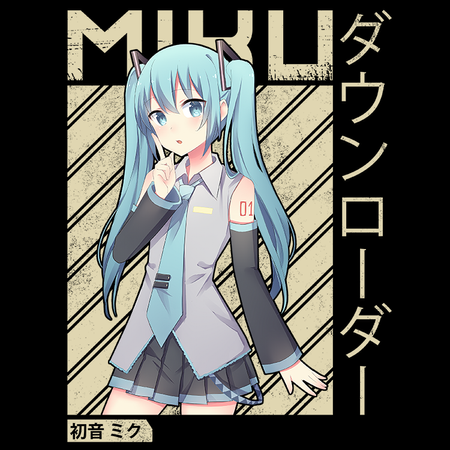 Torba z uszami z Vocaloid 