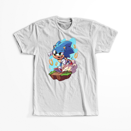 Koszulka Sonic WYBIERZ KOLOR KOSZULKI I FASON