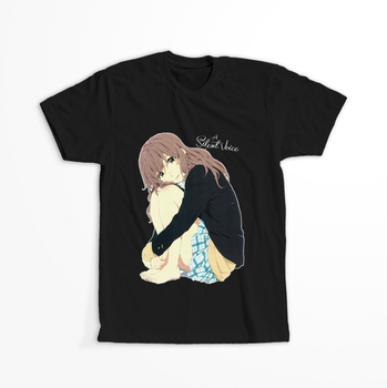 Koszulka Czarna Koe no katachi - WYBIERZ KOLOR KOSZULKI I FASON