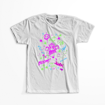 Koszulka Biała - League of Legends & Arcane - WYBIERZ KOLOR KOSZULKI I FASON