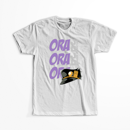 Koszulka Biała JOJO's Bizarre Adventure - WYBIERZ KOLOR KOSZULKI I FASON