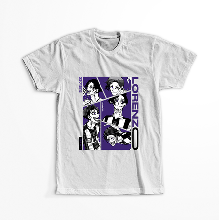 Koszulka Biała - Blue Lock - WYBIERZ KOLOR KOSZULKI I FASON