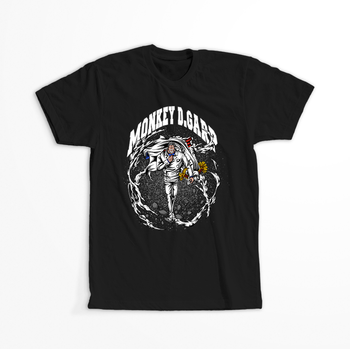 Koszulka Czarna One Piece - WYBIERZ KOLOR KOSZULKI I FASON