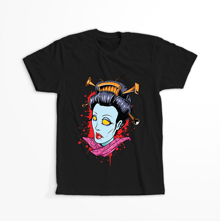 Koszulka Gejsza KOLOR KOSZULKI I FASON