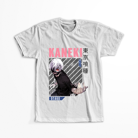 Koszulka Biała Tokyo Ghoul - WYBIERZ KOLOR KOSZULKI I FASON