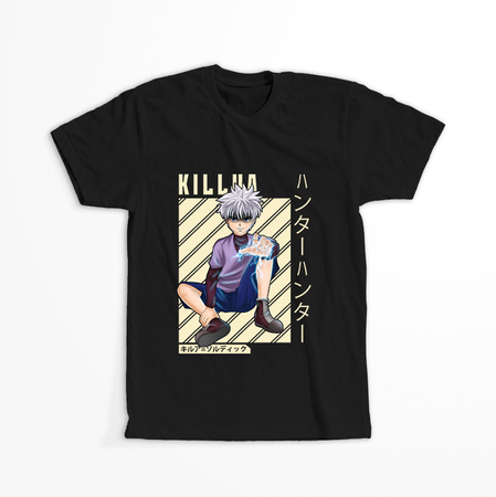 Koszulka Czarna Hunter x Hunter WYBIERZ KOLOR KOSZULKI I FASON
