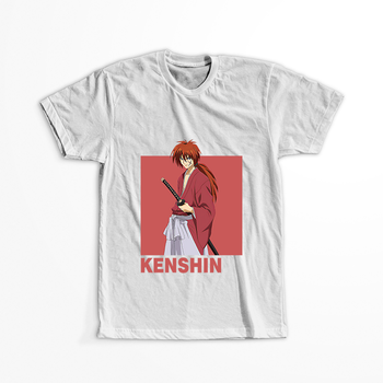 Koszulka Biała Rurouni Kenshin WYBIERZ KOLOR KOSZULKI I FASON