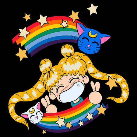 Torba z uszami z Czarodziejka z księżyca / Sailor Moon