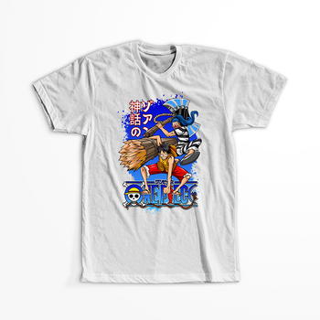 Koszulka Biała One Piece - WYBIERZ KOLOR KOSZULKI I FASON