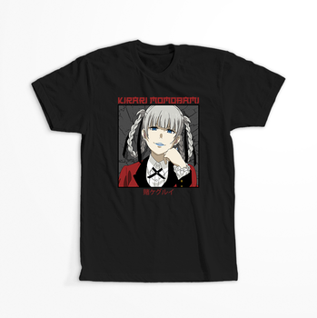 Koszulka Czarna - Kakegurui - WYBIERZ KOLOR KOSZULKI I FASON