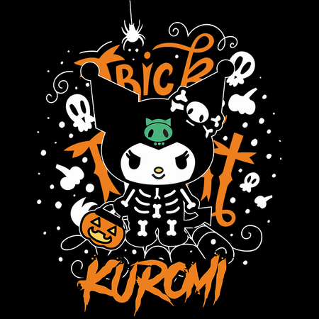 Koszulka Biała - Kuromi - WYBIERZ KOLOR KOSZULKI I FASON