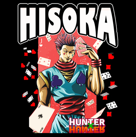 Koszulka Czarna Hunter x Hunter WYBIERZ KOLOR KOSZULKI I FASON