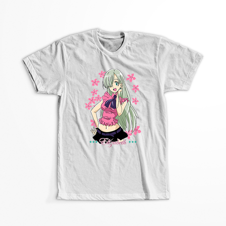 Koszulka Biała Seven Deadly Sins - WYBIERZ KOLOR KOSZULKI I FASON