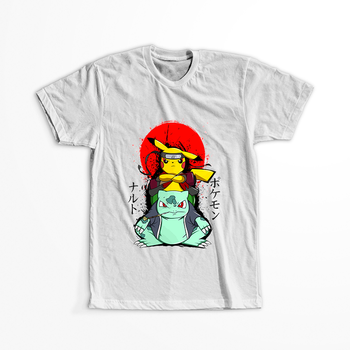 Koszulka Biała - Pokemon - WYBIERZ KOLOR KOSZULKI I FASON