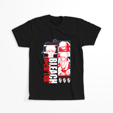 Koszulka Czarna Bleach - WYBIERZ KOLOR KOSZULKI I FASON