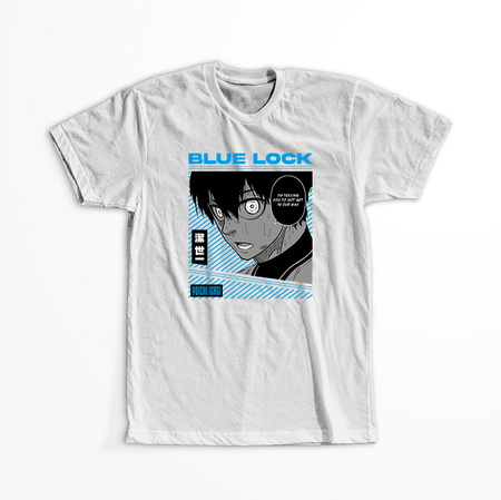 Koszulka Biała - Blue Lock - WYBIERZ KOLOR KOSZULKI I FASON