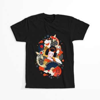 Koszulka Japonia KOLOR KOSZULKI I FASON