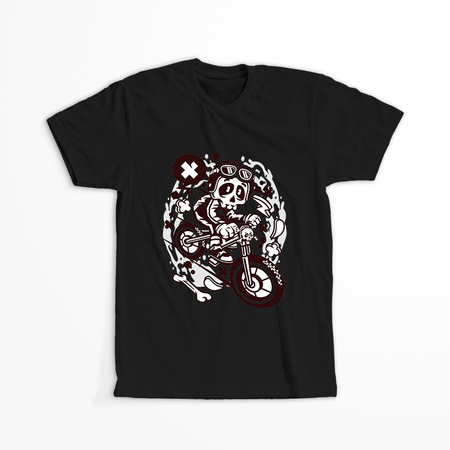 Koszulka Czaszka KOLOR KOSZULKI I FASON
