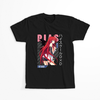 Koszulka Czarna Highschool DxD - WYBIERZ KOLOR KOSZULKI I FASON