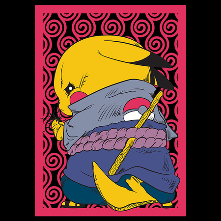 Torba z uszami z Pokemon x Naruto