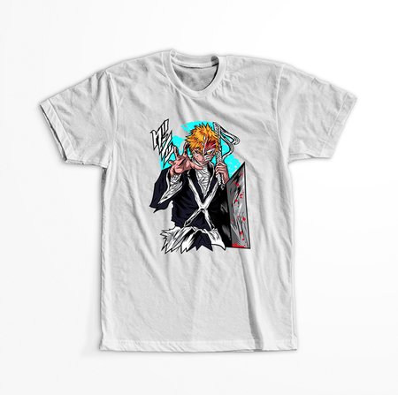 Koszulka Biała Bleach - WYBIERZ KOLOR KOSZULKI I FASON