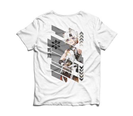 Koszulka Biała Wuthering Waves - WYBIERZ FASON I KOLOR KOSZULKI 