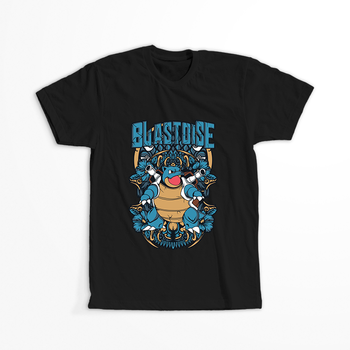 Koszulka Czarna - Pokemon x Naruto - WYBIERZ KOLOR KOSZULKI I FASON