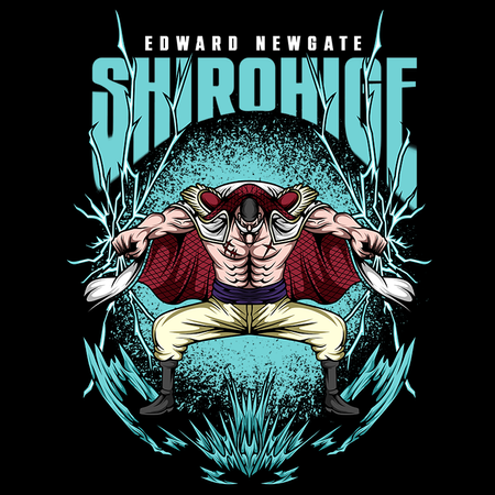 Koszulka Czarna One Piece - WYBIERZ KOLOR KOSZULKI I FASON