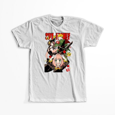 Koszulka Biała Spy X Family - WYBIERZ KOLOR KOSZULKI I FASON