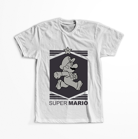 Koszulka Super Mario Bros. WYBIERZ KOLOR KOSZULKI I FASON