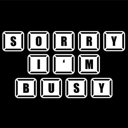 Torba z uszami z Sorry i'm busy