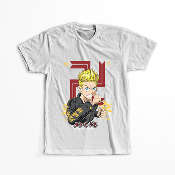 Koszulka Biała Tokyo Revengers WYBIERZ KOLOR KOSZULKI I FASON