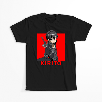 Koszulka Czarna Sword Art Online - WYBIERZ KOLOR KOSZULKI I FASON