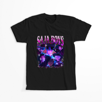 Koszulka Czarna KPop Demon Hunters WYBIERZ KOLOR KOSZULKI I FASON