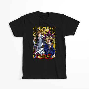 Koszulka Czarna Yu-Gi-Oh! - WYBIERZ KOLOR KOSZULKI I FASON