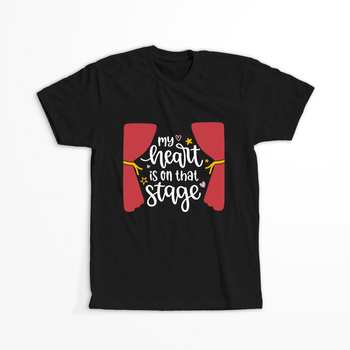 Koszulka Serce na scenie KOLOR KOSZULKI I FASON