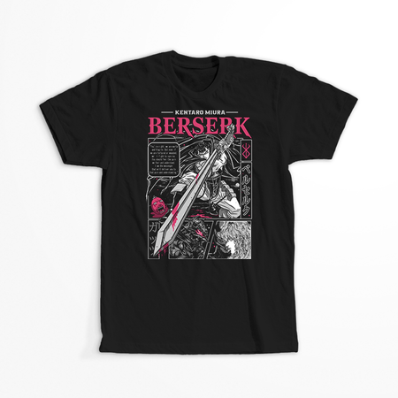 Koszulka Czarna - Berserk - WYBIERZ KOLOR KOSZULKI I FASON