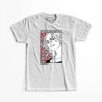 Koszulka Biała Tokyo Revengers WYBIERZ KOLOR KOSZULKI I FASON