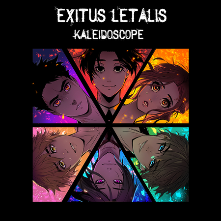 Koszulka Czarna Exitus Letalis - Kaleidoscope - Kattlett - WYBIERZ KOLOR KOSZULKI I FASON