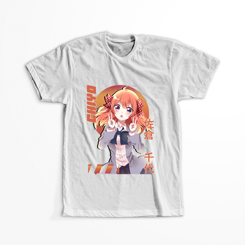 Koszulka Biała Gekkan Shoujo Nozaki-kun - WYBIERZ FASON KOSZULKI