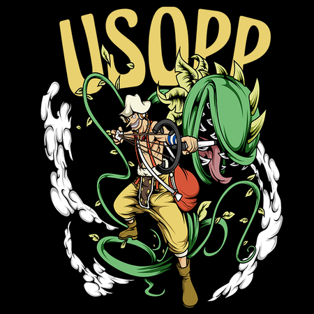 Koszulka Czarna One Piece - WYBIERZ KOLOR KOSZULKI I FASON