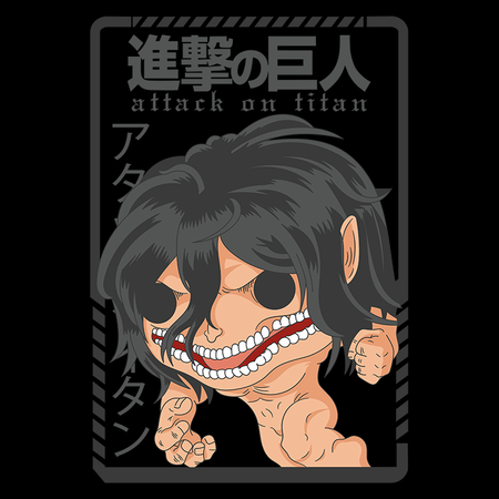 Koszulka Biała Attack on titan WYBIERZ KOLOR KOSZULKI I FASON