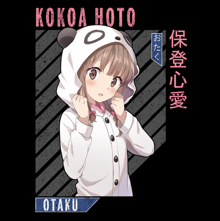 Koszulka Czarna - Is the Order a Rabbit? - WYBIERZ KOLOR KOSZULKI I FASON