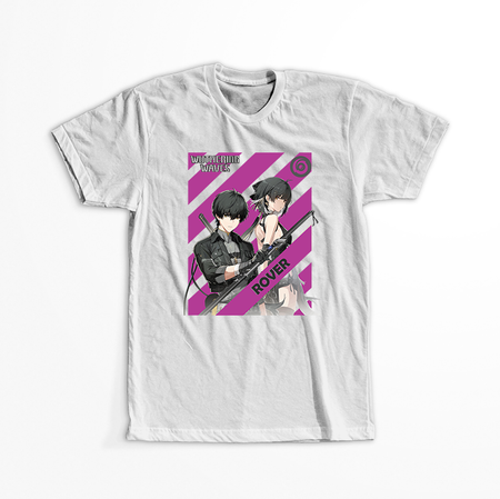 Koszulka Biała Wuthering Waves - WYBIERZ FASON I KOLOR KOSZULKI 