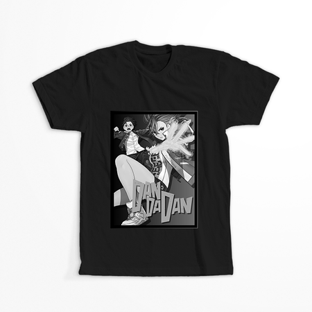 Koszulka Czarna Dandadan - WYBIERZ FASON KOSZULKI