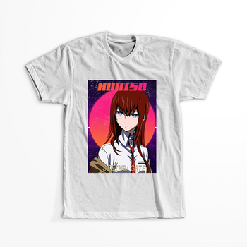 Koszulka Biała - Steins;Gate - WYBIERZ KOLOR KOSZULKI I FASON