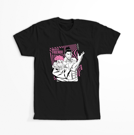 Koszulka Czarna Jujutsu Kaisen - WYBIERZ KOLOR KOSZULKI I FASON